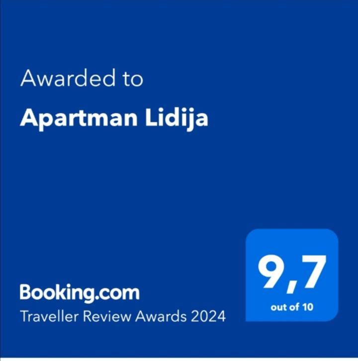 Apartman Lidija Dinjiška Zewnętrze zdjęcie